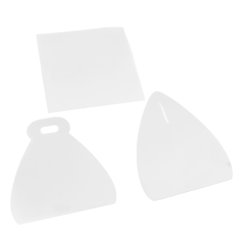 Gift Box Template PET Material Stereoscopic Box Sewing Stencil for