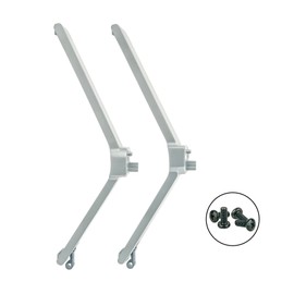 ALLIMITY Table Top TV Base TV Stand for Bedroom Replacement fit for Toshiba 1080p Full HD Smart LCD LED TV 50C350KU 50" C350 Series