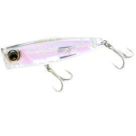 DUEL F1228-TM Bubble Jet Sea Bass Fishing Lure, L-Blue, 3.5 inches (90 mm), Floating Fishing Tackle, Clear