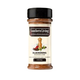 Southern Living Seasonings & Rubs, 4oz (6 Bottles, Blackening Seasoning)