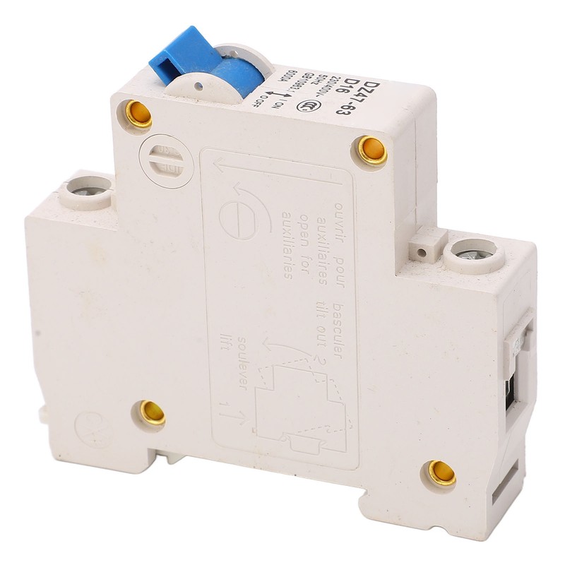 Miniature Circuit Breaker 63A 4500A Breaking Capacity Current Protection Device