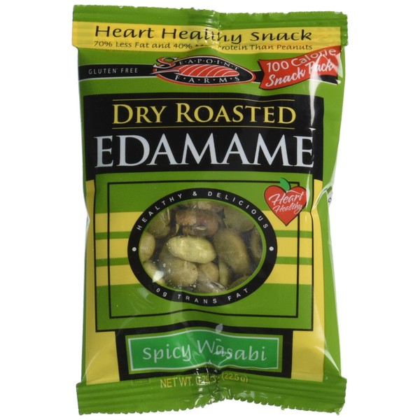 Dry Roasted Edamame Spicy Wasabi 8/0.79 oz Pkts