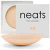 NEATS Cubrepezones para Mujeres, Pétalos de Pecho de Silicona Reutilizables,