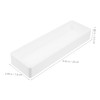 Outanaya 4pcs White Drawer Organizers Versatile Storage Boxes for Easy