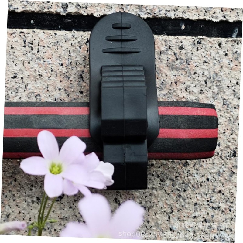 NOLITOY 2pcs Adjustable Quick Release Rubber Pole Clamp for Mounting