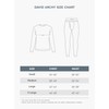 DAVID ARCHY Men's Soft Thermal Underwear Rayon-Acrylic Blend Fiber Thermal