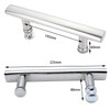 Cokritsm Shower Door Handle 145mm Hole to Hole, Stainless Steel