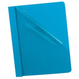 Oxford Clear Front Report Covers, Light Blue, Letter Size, 25 per Box (55801)