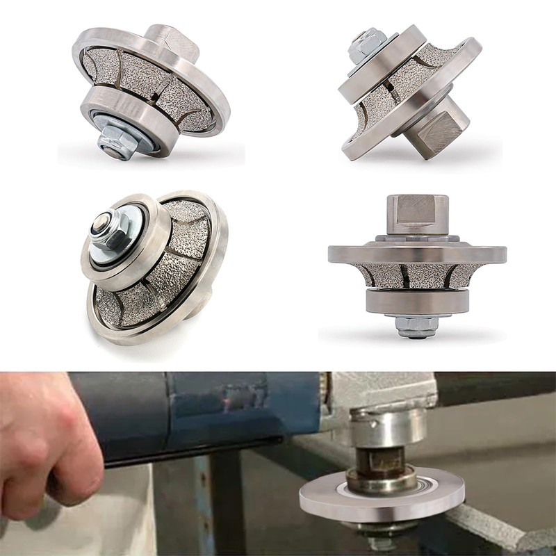 B10 3/8 Inch Grinding Roughing & Cutting Material, Half Bullnose