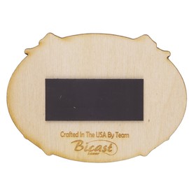 Holzmagnet, San Francisco, Batikdesign, Souvenir, Reise-Andenken, Geschenke, 9,5 x 7,9 cm