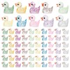200Pcs Mini Ducks, Mini Resin Ducks Cute Glitter Little Ducks
