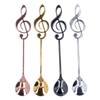 304 Stainless Steel Spoon Innovative Musical Notes Stirring Spoon for