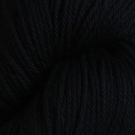 1 Skein La Mia 100% Natural Wool 3.5 Oz(100g) / 218 Yrds (200m), Medium Worsted-Aran, Turkish Yarn (Black, 2-Skein)