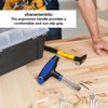 T Handle Flat Head Screwdriver 9mm Large Blade Design for