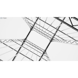 MZG 5 Tier Heavy Duty Shelving Unit Wire Shelf Rack Garage Storage 13.8"x35.4"x70