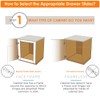 1 Pair | Soft Close Drawer Slides 12 inch, HBL’