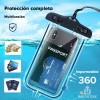 Importeek 15pz Funda Bolsa Contra Agua Celular Protector Impermeable