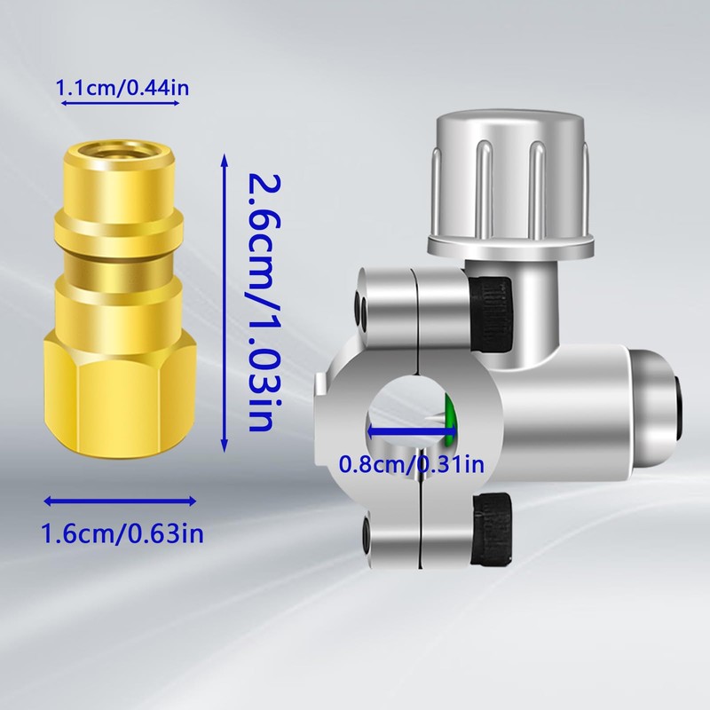 A/C Retrofit Valve Kit, BPV31 Bullet Piercing Tap Valve Line
