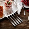 KEAWELL Premium 6-Piece 5.7" Louise Fruit Forks, 18/10 Stainless Steel,