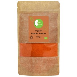 Organic Paprika Powder - Certified Organic - by Busy Beans Organic (500g)