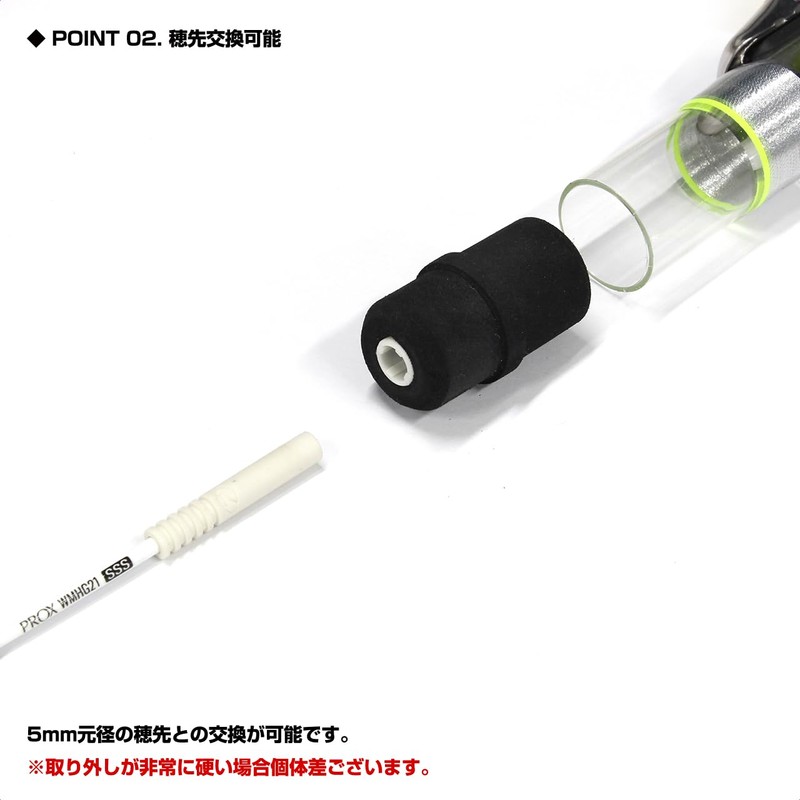 PROX CRMS45S Clear Lock Round Tip Set S Action Spinning