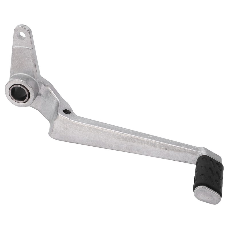 Rear Brake Foot Pedal Lever Silver Aluminum High Strength Replacement