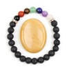 vuUUuv Thumb Worry Stone - Healing Crystal Bag Palm Stone