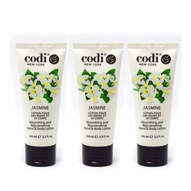 Beauty Codi Jasmine Lotion nourishing and rejuvenating Hand & Body Lotion 3.3 oz - 3 Pack