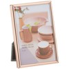 FUJICOLOR 505928 Photo Stand, 1203L Metal, Large, Pink Gold