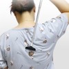 Back Scratcher, 4 Pieces, Stainless Steel Telescopic Back Scratcher, Extendable,