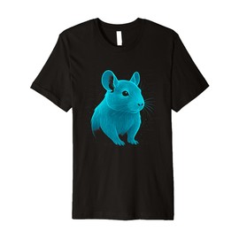 Tech Degu Circuit Pixel Art Premium T-Shirt