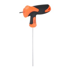 sourcing map T-Handle Hex Key Wrench 2mm Metric S2 Steel T-Key Inner Hexagon Wrenches Spanner Repair Tool for Automotive Household Maintenance