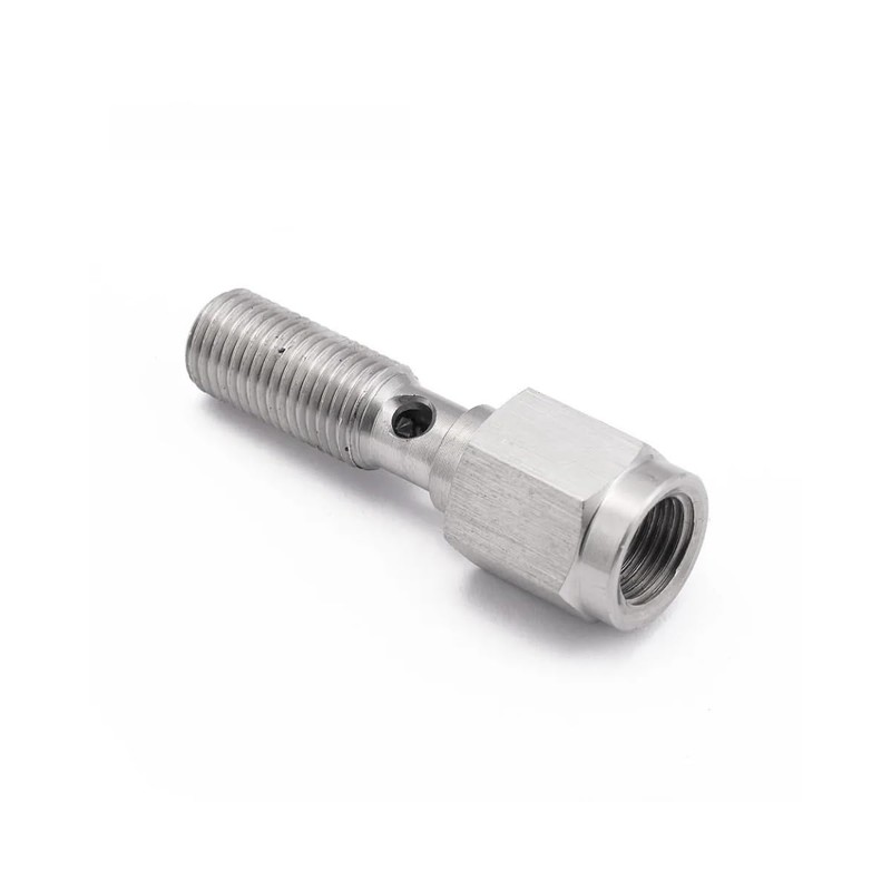 Tucool Racing M10X1.0 SUS304 20mm Banjo Bolt + 1/8" NPT