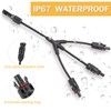 OBLLAR Solar Y Branch Connectors Solar Panel Parallel Connectors 1