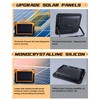 Multifunction Rechargeable Emergency Light with Stand - Solar Portable Work