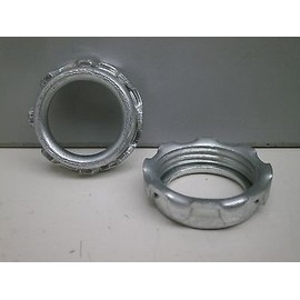 (10) Thomas & Betts 124 1" Rigid Conduit Non-Insulated Metal Bushings 1-Inch