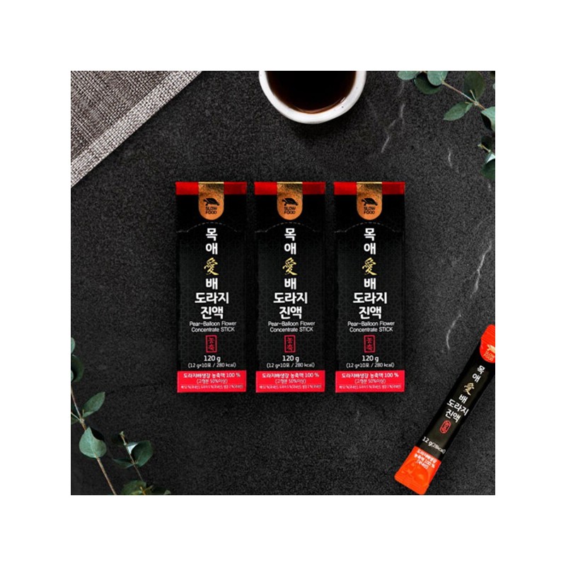 (현대홈쇼핑)목애愛배도라지진액 12g30포(선물포장) Hyundai Home Shopping Mok-Ae Love Bellflower Essence 12g