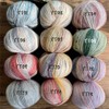SHIKE Cloud-Cluster Multicolor Rainbow Yarn for Knitting&Crocheting.Soft Wool Acrylic Cotton