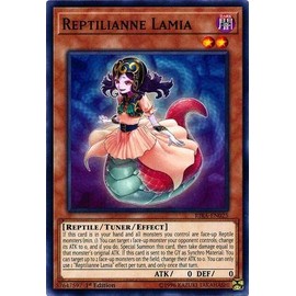 Yu-Gi-Oh! - Reptilianne Lamia - RIRA-EN025 - Common - 1st Edition - Rising Rampage