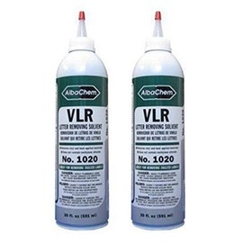 Heat Transfer Vinyl Remover for Fabrics and T-Shirts - 20oz Bottle (2 Pack)