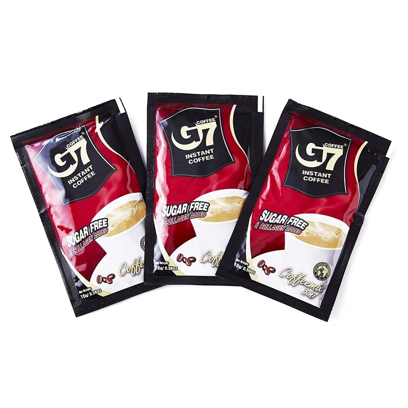 Trung Nguyen G7 Instant Coffee 3 in 1 Collagen Added