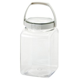 Freshlock Square Shaped 0.9 gal (2.7 L), Moisture Prevention, One-Touch Opening/Closing Storage Container