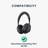 kwmobile 2X Ohrpolster kompatibel mit Bose Noise Cancelling 700 /