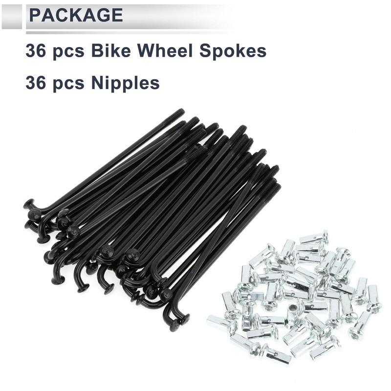 RATCHROLL 1Set Universal Bicycle Spokes 12G 69mm Length Bike Wheel