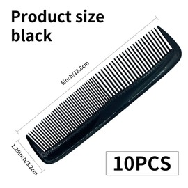 10 Combs, Men's Combs, Women's Combs, Hair Combs, Pocket Combs, Men's Hairdressing Combs, Comb Multipack, Plastic Combs