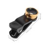 Tofficu Macro Phone Lens Kit with Clip Fish Eye Wide