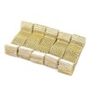 Napkin Holder Buckles, 50Pcs Sparkling Diamond Napkin Holder Wrap Ribbon