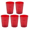 ENGELLAND - 5 x Plastic Cups Drinking Cups Red Cocktail