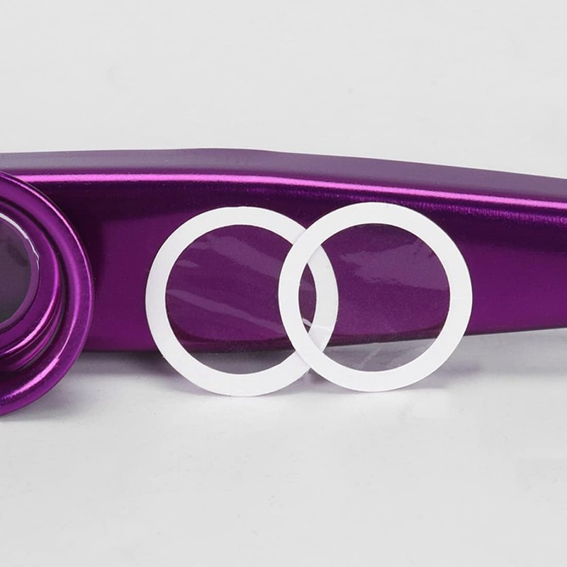 10Pcs White Flute Membrane Transparent Membrane Mouth Parts Accessories Kazoos