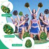 6 Pieces Cheerleader Pompoms with Stem for Sports Events School